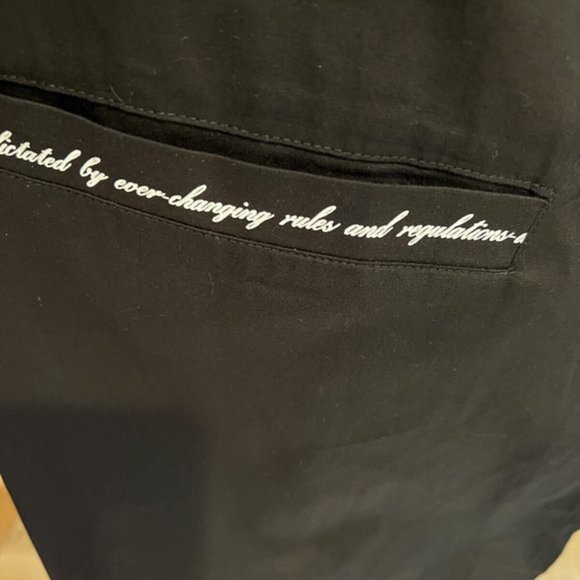 Elevate Your Style with the New Designer MDE Pompadur Black Shirt L XXL SALE - Picture 6 of 6